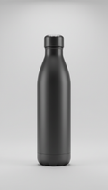 Graphite-Toned Water Bottle